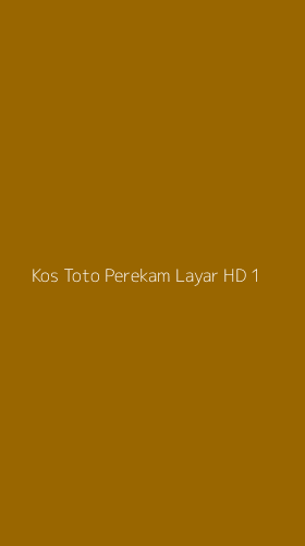 Tampilan Antarmuka Aplikasi Kos Toto Perekam Layar Hd - 1