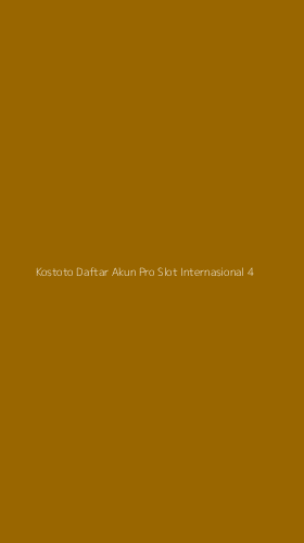 Tampilan Antarmuka Aplikasi Kostoto Daftar Akun Pro Slot Internasional - 4