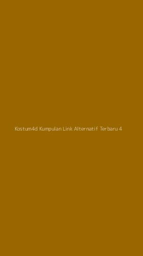 Tampilan Antarmuka Aplikasi Kostum4d Kumpulan Link Alternatif Terbaru - 4