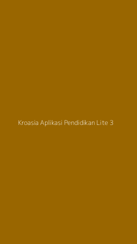 Tampilan Antarmuka Aplikasi Kroasia Aplikasi Pendidikan Lite - 3
