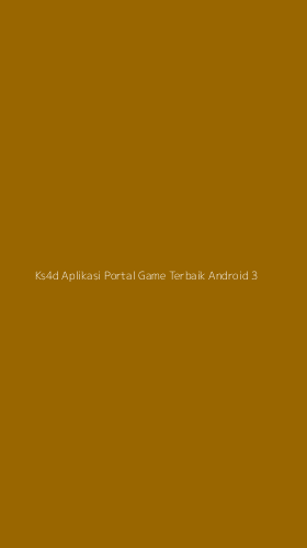 Tampilan Antarmuka Aplikasi Ks4d Aplikasi Portal Game Terbaik Android - 3
