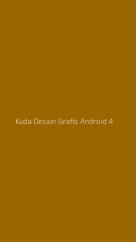 Tampilan Antarmuka Aplikasi Kuda Desain Grafis Android - 4