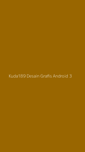 Tampilan Antarmuka Aplikasi Kuda189 Desain Grafis Android - 3