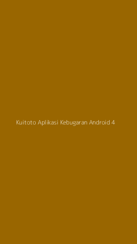 Tampilan Antarmuka Aplikasi Kuitoto Aplikasi Kebugaran Android - 4