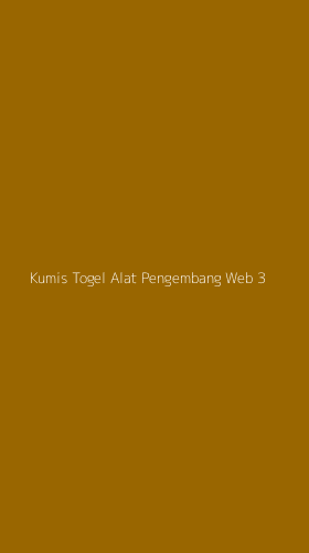 Tampilan Antarmuka Aplikasi Kumis Togel Alat Pengembang Web - 3
