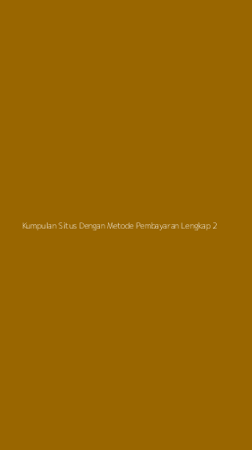Tampilan Antarmuka Aplikasi Kumpulan Situs Dengan Metode Pembayaran Lengkap - 2