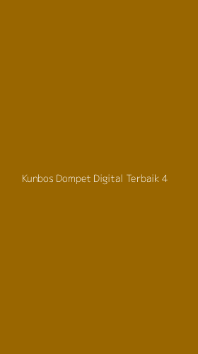Tampilan Antarmuka Aplikasi Kunbos Dompet Digital Terbaik - 4