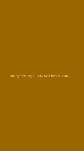 Tampilan Antarmuka Aplikasi Kuningtoto Login - Apk Mod Bebas Iklan - 4
