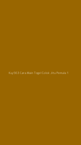 Tampilan Antarmuka Aplikasi Kuy563 Cara Main Togel Colok Jitu Pemula - 1