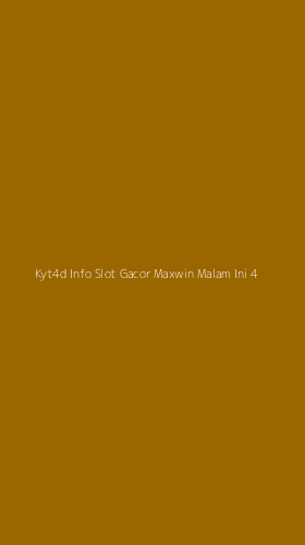 Tampilan Antarmuka Aplikasi Kyt4d Info Slot Gacor Maxwin Malam Ini - 4
