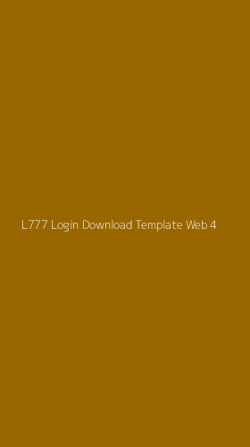 Tampilan Antarmuka Aplikasi L777 Login Download Template Web - 4