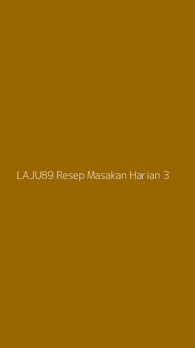 Tampilan Antarmuka Aplikasi Laju89 Resep Masakan Harian - 3