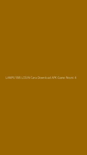 Tampilan Antarmuka Aplikasi Lampu188 Login Cara Download Apk Game Resmi - 4