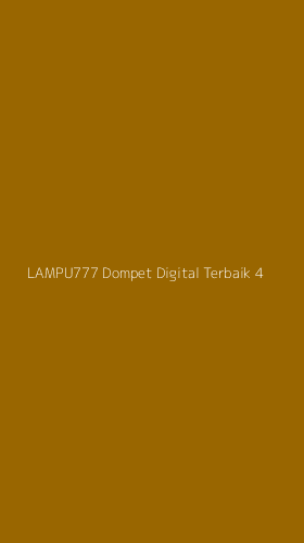 Tampilan Antarmuka Aplikasi Lampu777 Dompet Digital Terbaik - 4