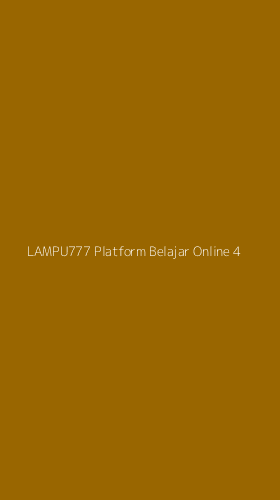 Tampilan Antarmuka Aplikasi Lampu777 Platform Belajar Online - 4