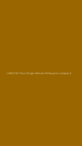 Tampilan Antarmuka Aplikasi Langit4d Situs Dengan Metode Pembayaran Lengkap - 4