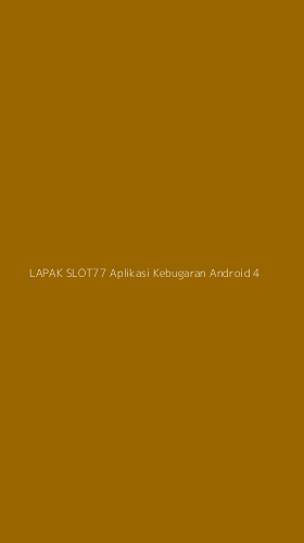 Tampilan Antarmuka Aplikasi Lapak Slot77 Aplikasi Kebugaran Android - 4