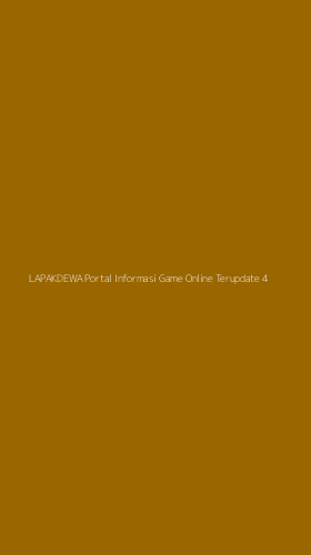 Tampilan Antarmuka Aplikasi Lapakdewa Portal Informasi Game Online Terupdate - 4