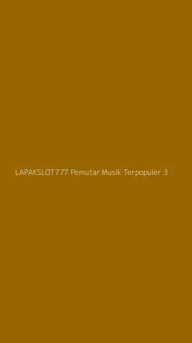 Tampilan Antarmuka Aplikasi Lapakslot777 Pemutar Musik Terpopuler - 3