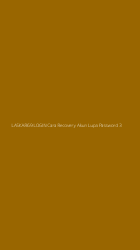 Tampilan Antarmuka Aplikasi Laskar69 Login Cara Recovery Akun Lupa Password - 3