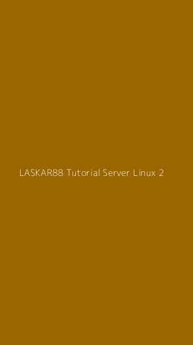 Tampilan Antarmuka Aplikasi Laskar88 Tutorial Server Linux - 2