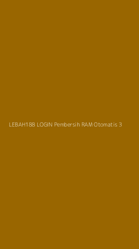 Tampilan Antarmuka Aplikasi Lebah188 Login Pembersih Ram Otomatis - 3