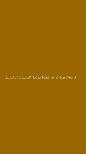 Tampilan Antarmuka Aplikasi Legal4d Login Download Template Web - 3