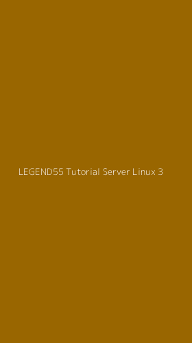 Tampilan Antarmuka Aplikasi Legend55 Tutorial Server Linux - 3