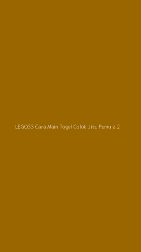 Tampilan Antarmuka Aplikasi Lego33 Cara Main Togel Colok Jitu Pemula - 2