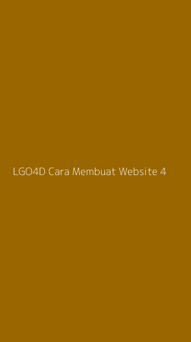 Tampilan Antarmuka Aplikasi Lgo4d Cara Membuat Website - 4