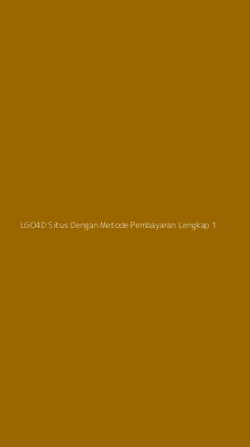 Tampilan Antarmuka Aplikasi Lgo4d Situs Dengan Metode Pembayaran Lengkap - 1