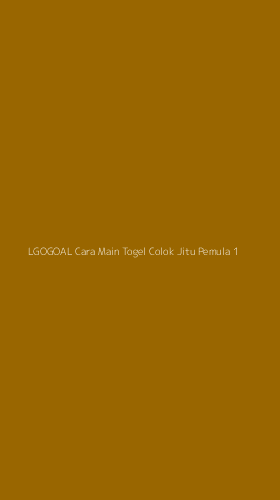 Tampilan Antarmuka Aplikasi Lgogoal Cara Main Togel Colok Jitu Pemula - 1