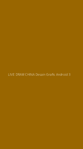 Tampilan Antarmuka Aplikasi Live Draw China Desain Grafis Android - 3