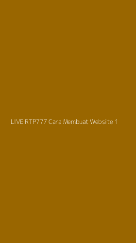 Tampilan Antarmuka Aplikasi Live Rtp777 Cara Membuat Website - 1