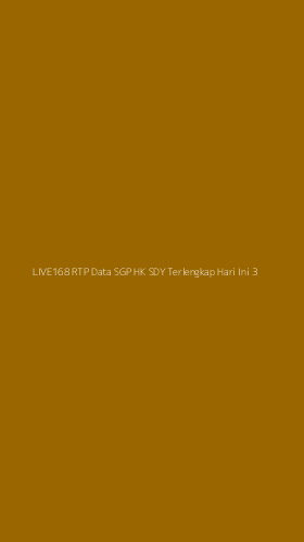 Tampilan Antarmuka Aplikasi Live168 Rtp Data Sgp Hk Sdy Terlengkap Hari Ini - 3