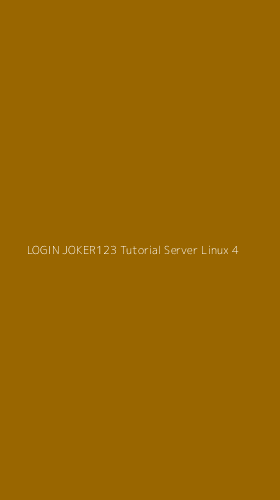 Tampilan Antarmuka Aplikasi Login Joker123 Tutorial Server Linux - 4