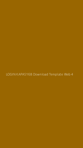 Tampilan Antarmuka Aplikasi Login Kapas168 Download Template Web - 4