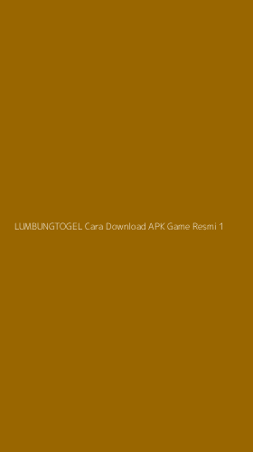 Tampilan Antarmuka Aplikasi Lumbungtogel Cara Download Apk Game Resmi - 1