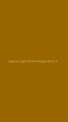 Tampilan Antarmuka Aplikasi Labatoto Login Platform Belajar Online - 3