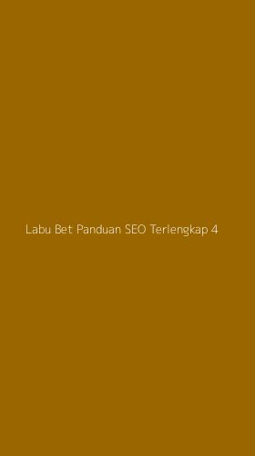 Tampilan Antarmuka Aplikasi Labu Bet Panduan Seo Terlengkap - 4