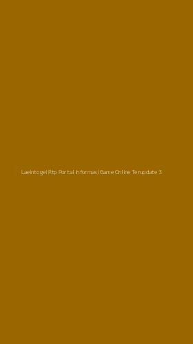Tampilan Antarmuka Aplikasi Laeintogel Rtp Portal Informasi Game Online Terupdate - 3