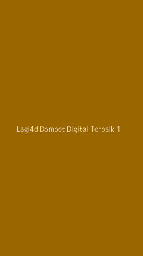 Tampilan Antarmuka Aplikasi Lagi4d Dompet Digital Terbaik - 1