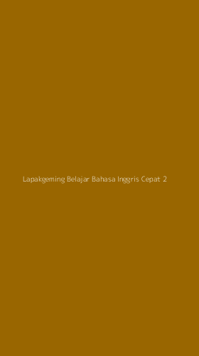 Tampilan Antarmuka Aplikasi Lapakgeming Belajar Bahasa Inggris Cepat - 2