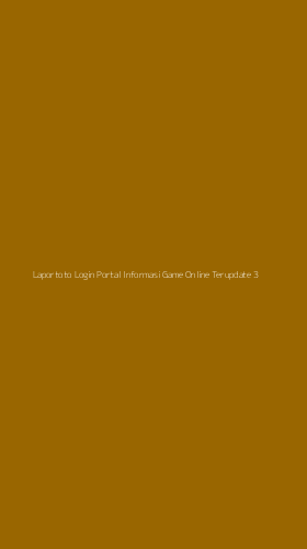 Tampilan Antarmuka Aplikasi Laportoto Login Portal Informasi Game Online Terupdate - 3