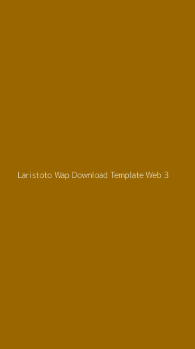 Tampilan Antarmuka Aplikasi Laristoto Wap Download Template Web - 3