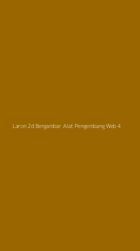 Tampilan Antarmuka Aplikasi Laron 2d Bergambar Alat Pengembang Web - 4