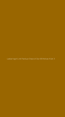 Tampilan Antarmuka Aplikasi Laskartogel Link Panduan Deposit Dan Withdraw Kilat - 3