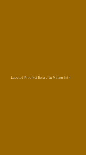 Tampilan Antarmuka Aplikasi Latotot Prediksi Bola Jitu Malam Ini - 4