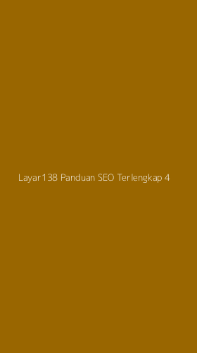 Tampilan Antarmuka Aplikasi Layar138 Panduan Seo Terlengkap - 4
