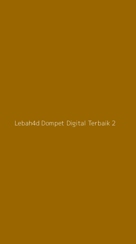 Tampilan Antarmuka Aplikasi Lebah4d Dompet Digital Terbaik - 2